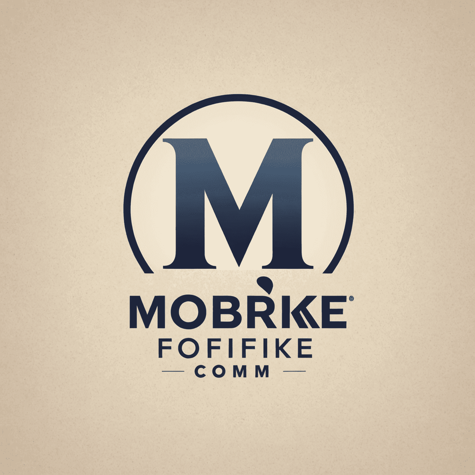 شعار mobirfike.com يعرض اسم الشركة بخط حديث وأنيق مع رمز لهاتف محمول